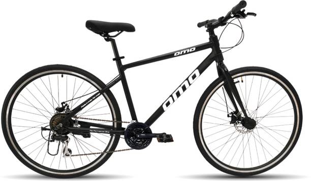 OMO Hampi Ace 21s Shimano Gear | Alloy Frame | Rigid Fork 700C T (inch) Hybrid Cycle/City Bike