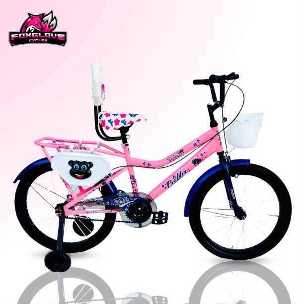 FOXGLOVE BELLA 16 INCH BARBIE PINK WITH DRESS GUARD TYRE TUBE FOR AGE 5 PLUS 90% FITTED 16 T Road Cycle