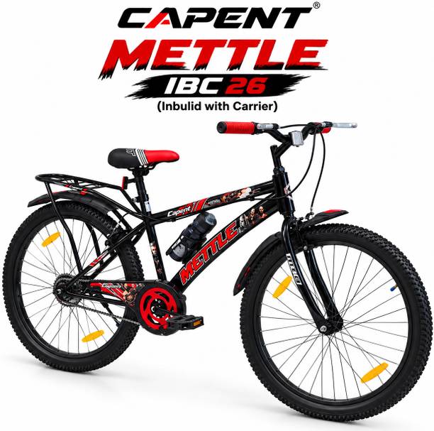 CAPENT METAL Bicycle with Inbuilt Carrier | MTB Cycle for Boys/Men & Adults 26 T (inch) Road Cycle