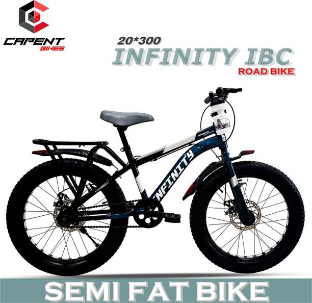 CAPENT INFINITY IBC 20*300 Semi-Fat Tyre Kids Cycle for Boys/Girls 20 T (inch) Fat Tyre Cycle