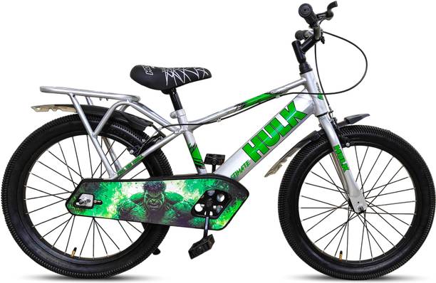 FITBOLD Hulk IBC 20T | Cycle for Kids| Silver/Green | 5-8 Years 20 T (inch) Road Cycle