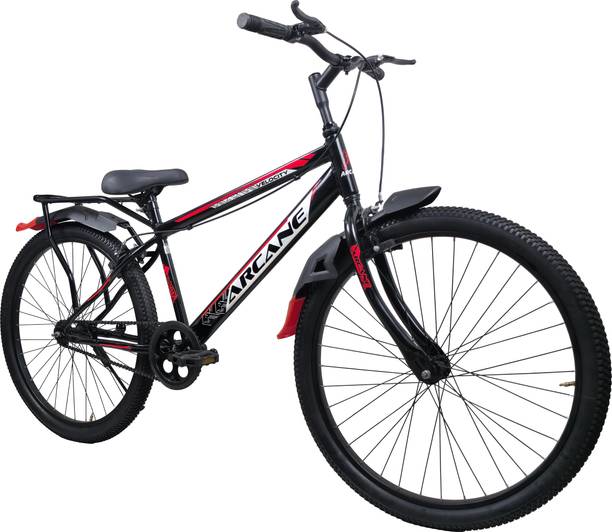 ARCANE Velocity 26T Premium City Bike with In-Built Carrier 26 T (inch) Hybrid Cycle/City Bike