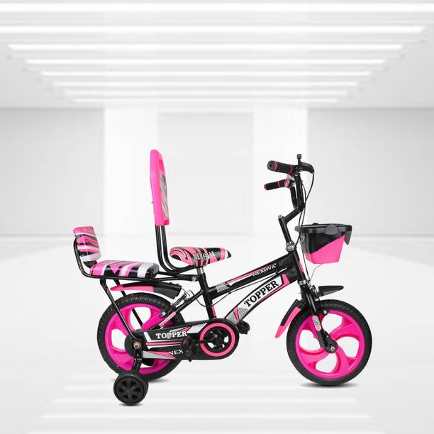 crafto kids 14T TOPPER D/GADDI FLORO PINK BICYCLE MODEL-07 14 T (inch) BMX Cycle