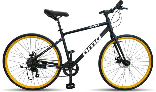 OMO Hampi Ace 7s Shimano Gear | Alloy Frame | Rigid Fork 700C T (inch) Hybrid Cycle/City Bike