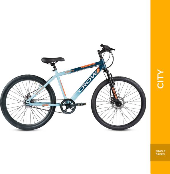 Crow SPENCER SINGLE | FULLY FITTED | NON-GEARED | FRONT SUSPENSION | DUAL DISC 26 T Mountain Cycle