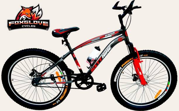 FOXGLOVE SIXTY NINE 26 T ALLOY RIM FAT TYRE CYCLE FOR AGE 10 PLUS YEARS 90% FITTED 26 T (inch) Fat Tyre Cycle