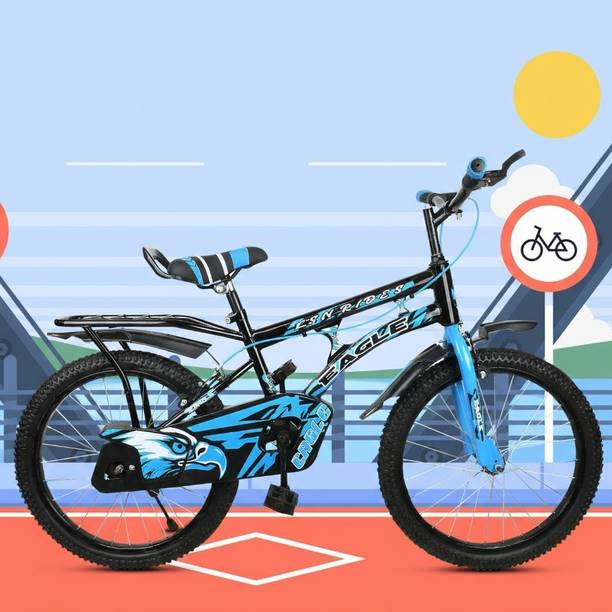 xaipro plus 20T EAGLE HEAVY DUTY METAL RIM BICYCLE SKY BLUE COLOUR 20 T (inch) Utility Bike