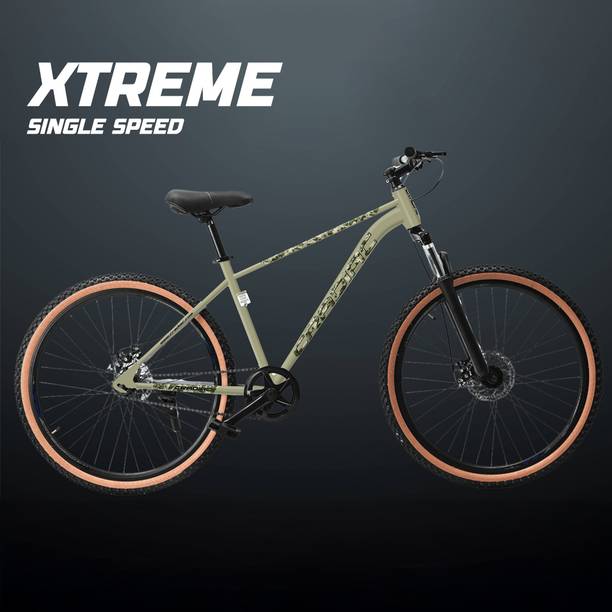 CRADIAC XTREME SINGLE SPEED | NON-GEARED | FRONT SUSPENSION | DUAL DISC 29 T (inch) Mountain Cycle