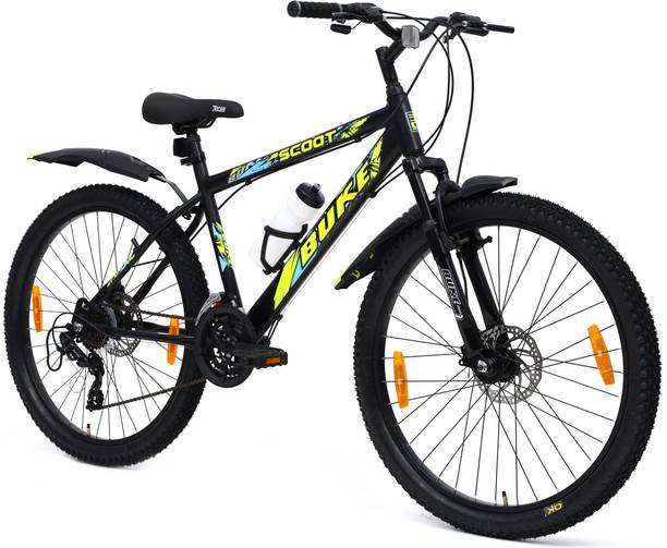 AVON SCOOT 26T Geared Cycle for Men & Boys Dual Disc Brake & StylishDesign 85% Fitted 26 T (inch) Mountain Cycle