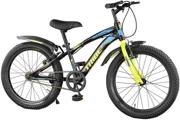 Lifelong Tribe 20T, Matte Black and Fluorescent yellow 20 T Road Cycle