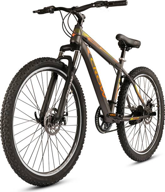 Crow MERIDIAN SINGLE | FULLY FITTED | NON-GEARED | FRONT SUSPENSION | DUAL DISC 29 T Mountain Cycle