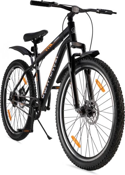 Urban Terrain BOLT UT5001S27.5 Steel MTB-Disc Brakes, and Mobile Tracking App 27.5 T Mountain Cycle