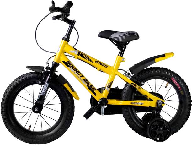 BLAKENTO Bouncy Bikers Cycle for Kids 14T Road Cycle 14 T (inch) Road Cycle