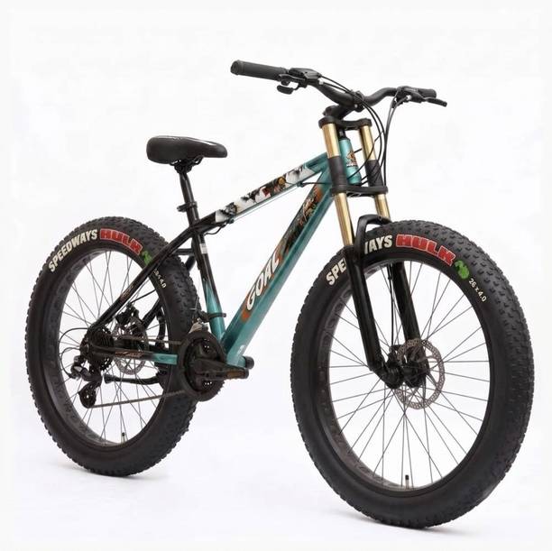 GOAL SAMURAI||FAT TYRE||DOUBLE CROWN||21 SPEED 26 T (inch) Fat Tyre Cycle