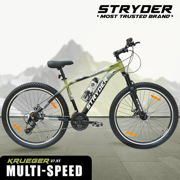 STRYDER 27.5" Krueger 21 Speed Bicycle | Durable & Stylish Ride 27.5 T (inch) Mountain Cycle