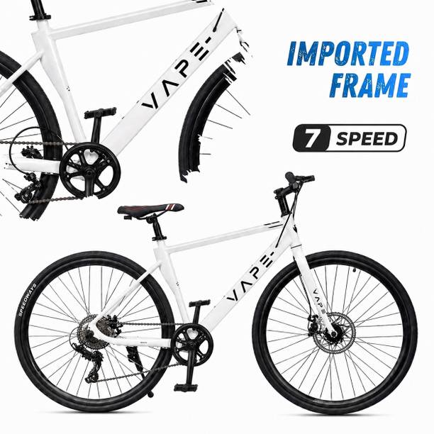 GOAL 700C IMPORTED FRAME || 7 SPEED || DOUBLE DISC 700C T (inch) Hybrid Cycle/City Bike