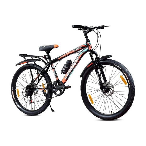 LEADER Beast 26T IBC Premium Cycle for Men with Front Suspension & Dual Disc Brakes 26 T (inch) Mountain Cycle