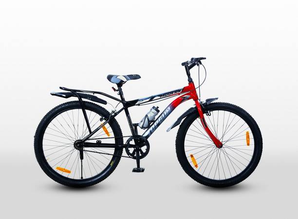 ModernCycle MODERN Topgun 26T Road Bicycle with Inbuilt Carrier (Single Speed, Black, Rigid) 26 T (inch) Road Cycle