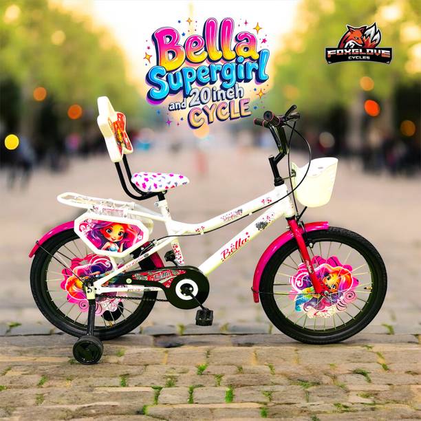 FOXGLOVE BELLA SUPERGIRL 20 INCH BICYCLE SUITABLE FOR 5 TO 10 YEARS GIRLS 20 T (inch) Road Cycle