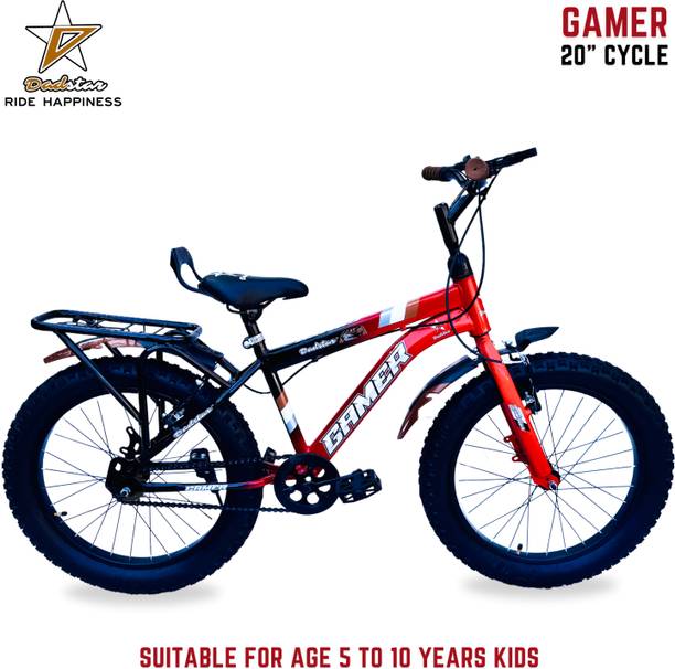 DADSTAR GAMER 20 INCH FAT TYRE 20.300 V BRAKE 20T IBC KIDS CYCLE 20 T (inch) Road Cycle