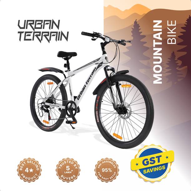Urban Terrain Galaxy Max 26T Geared High Performance MTB Cycles For Men With Dual Disc Brake 26 T (inch) Road Cycle