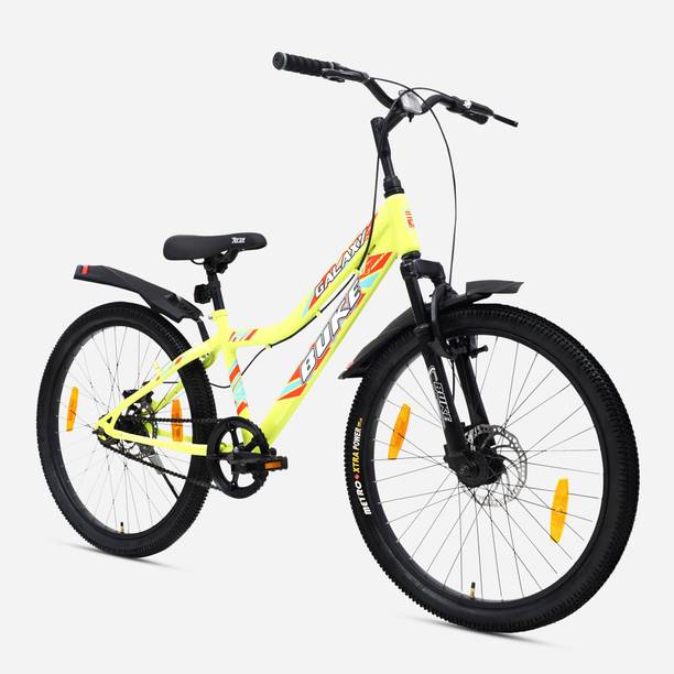 Buke GALAXY 24T Cycle for Boys & Girls with Front & Rear Disc Brakes 85% Pre Fitted 24 T (inch) Mountain Cycle