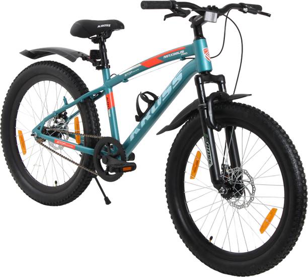 Kross Maximus Pro 24T Single Speed Dual Disc MTB – Blue 24 T (inch) Mountain Cycle