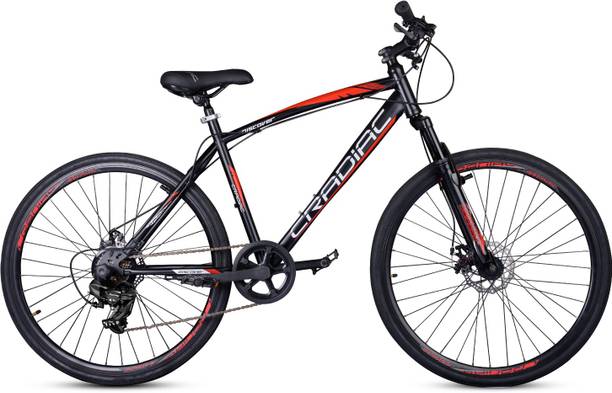 CRADIAC DISCOVER PRO 7 SPD RED 700C T Hybrid Cycle/City Bike
