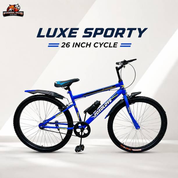 FOXGLOVE F LUXE 26 INCHES SPORTY CYCLE FOR AGE 10 PLUS YEARS 95% ASSEMBLED 26 T (inch) Road Cycle