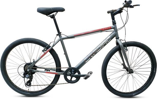CRADIAC CITY 7 SPEED 26 T हाइब्रिड साइकिल/सिटी बाइक