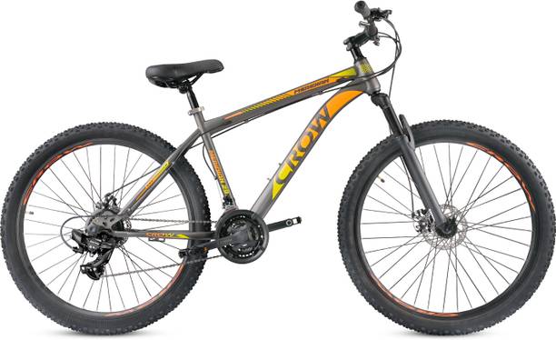 Crow MERIDIAN 21 SPEED|FRONT SUSPENSION|DUAL DISC BRAKE|shimano gears|27.5 T 27.5 T (inch) Mountain Cycle