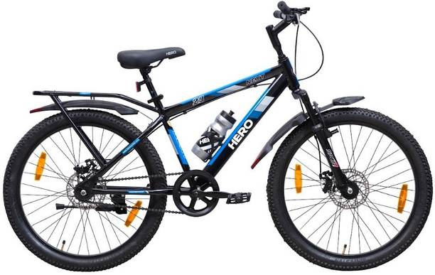 HERO CYCLES NEXT IC [Dual Disc Brakes] [Front Suspension] For 12+ Years [Quick Release Seat] 24 T (inch) Mountain Cycle