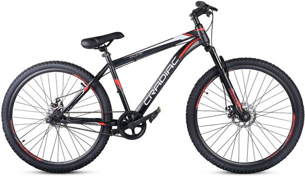 CRADIAC XPLORER SINGLE SPEED| |FRONT SUSPENSION FORK| DUAL DISC BRAKE 29 T (inch) Mountain Cycle