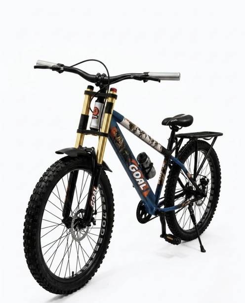 GOAL BLUE SAMURAI||DOUBLE CROWN||SINGLE SPEED||PREMIUM QUALITY 26 T (inch) Mountain Cycle