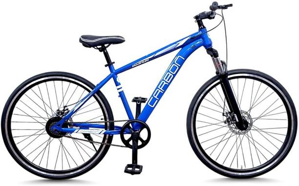 CarbonBike MAGNUM SINGLE SPEED | FULLY FITTED | NON-GEARED | FRONT SUSPENSION | DUAL DISC 700C T (inch) Hybrid Cycle/City Bike