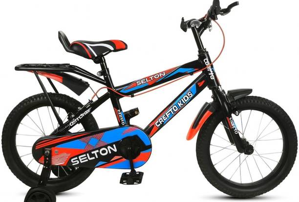 crafto kids 16T metal rim Selton Red For kids 4 to 6 years kids 16 T (inch) BMX Cycle