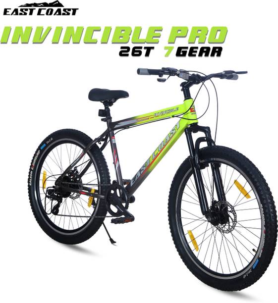 EAST COAST INVINCIBLE PRO 7 Gear /Hardtail Cycle 26T 26 T (inch) Mountain Cycle