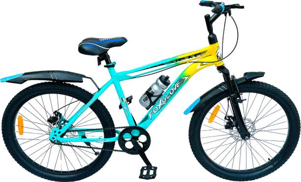 FOXGLOVE DARKFOX 24 INCH S Y DUAL COLOUR D/D BRAKE F/SHOCKER CYCLE FOR AGE 10 PLUS YEARS 24 T (inch) Road Cycle