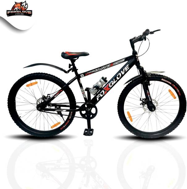 FOXGLOVE XFACTOR 26 Inch with Front Suspension and Disc Brake and Complete Accesories 26 T