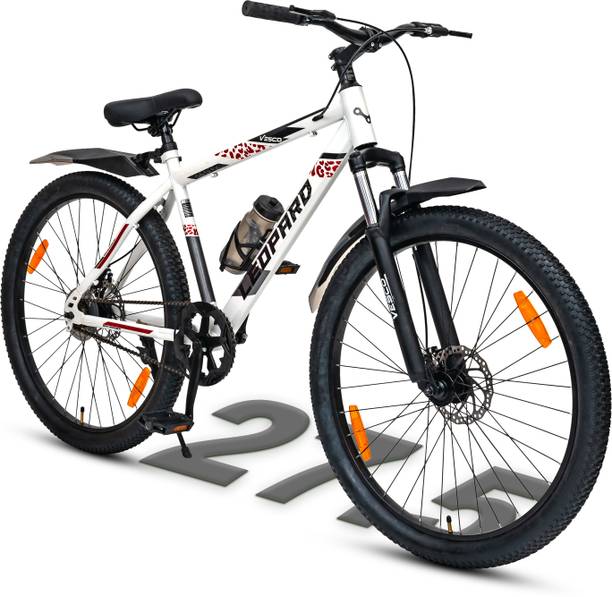 VESCO LEOPARD 27.5 T White Black MTB Bicycle for Adults 27.5 T (inch) Mountain Cycle