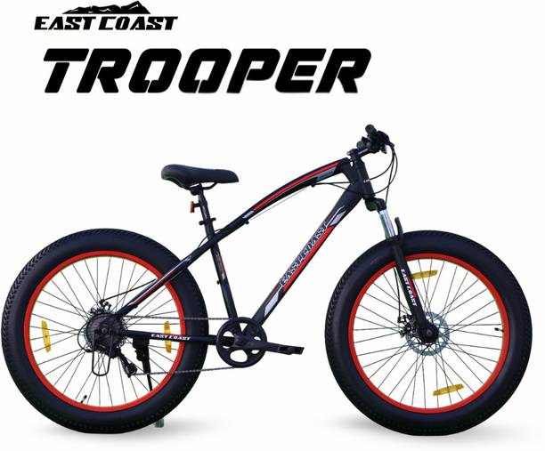 EAST COAST Trooper 26T Fat Bike Cycle for Men with Dual Disc Brake 26 T