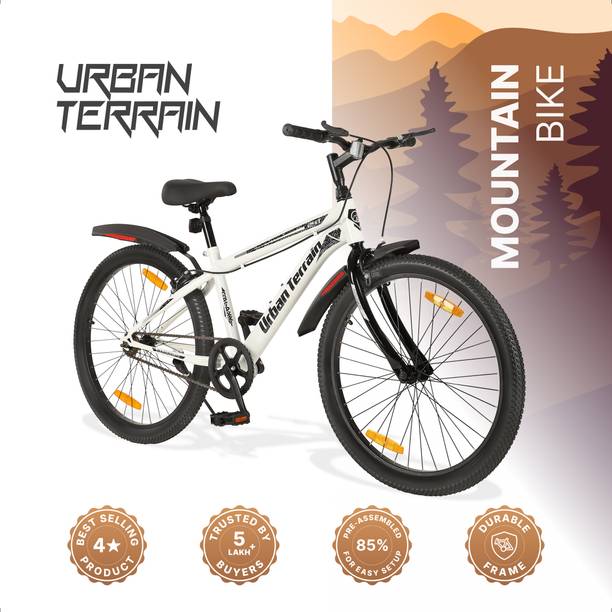 Urban Terrain Galaxy High Performance MTB Cycles For Men With Complete Accessories 24 T Hybrid Cycle/City Bike