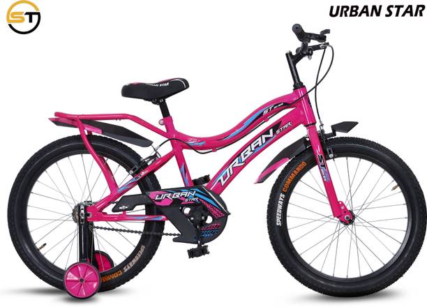 Urban Star KIDS CYCLE(85%ASSEMBLED) FOR 5 TO 8 YEARS KIDS ROAD (-PINK) 20 T