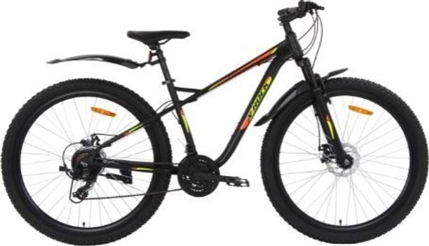Vrock M-Racer Pro 29T Unisex Mountain Bike, 21 Speed Shimano, Steel Frame, Dual Disc 29 T (inch) Mountain Cycle