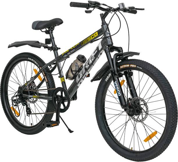 VESCO Drift 24T Kids Multi-Speed Gear Cycle for Boys & Girls age 9 to 13 24 T (inch) Mountain Cycle