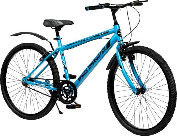 BLAKENTO Spark Speedster High Performance Steel Mountain Cycles for Men with Rigid Fork 26 T Road Cycle