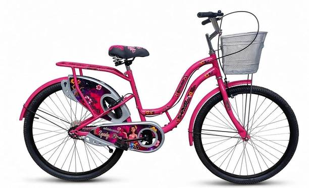 Sunflower LADY BREEZE 26T 85% FITTED CYCLE FOR GIRLS SINGLE SPEED 26 T (inch) Roadster Cycle