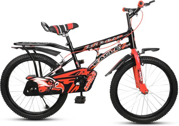 TWOSTEP 20T Premium Quality Eagle Bicycle Red Colour For Kids 6 To 9 Years 20 T (inch) Hybrid Cycle/City Bike