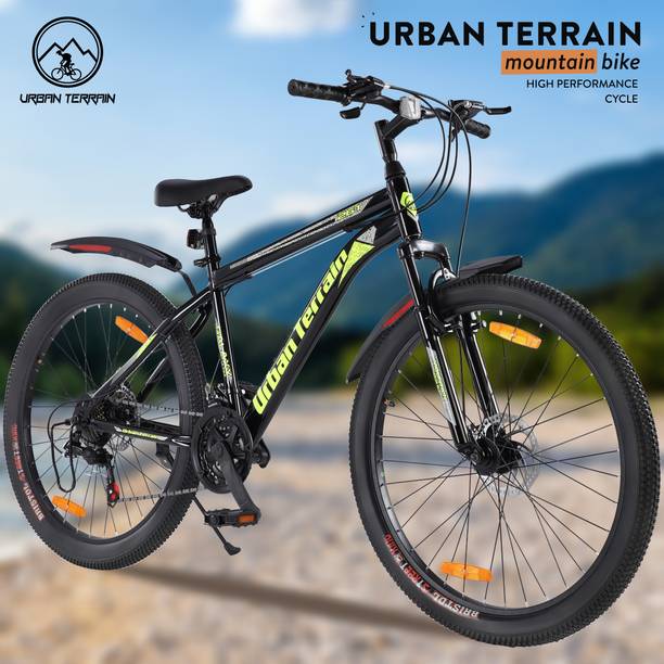 Urban Terrain Galaxy Ultra High Performance MTB Geared Cycles For Men With Dual Disc Brake 26 T