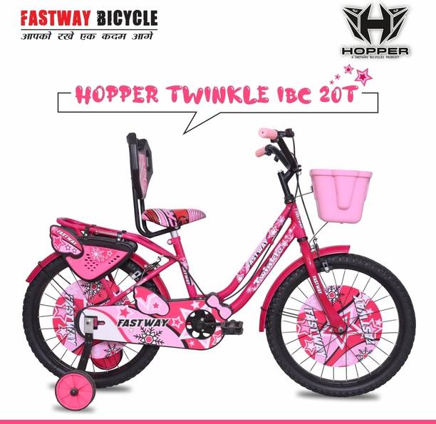 Fastway Bicycle FW- TWINKLE IBC PINK WITH EVA TYRE 20 T